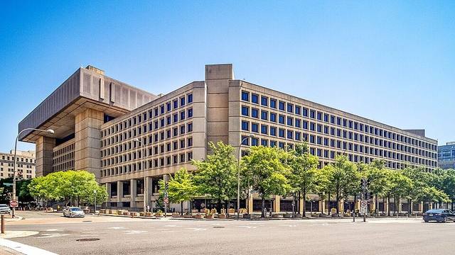 FBI headquarters, the J. Edgar Hoover Building, in Washington