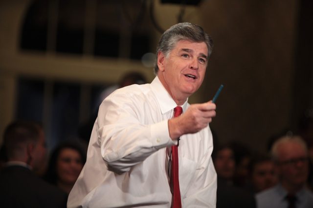 Sean Hannity speaking at an event