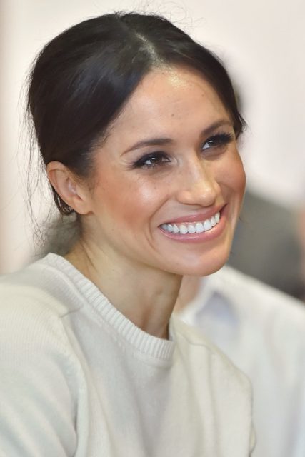 Meghan, Duchess of Sussex, smiling
