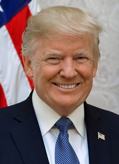 Donald Trump official portrait