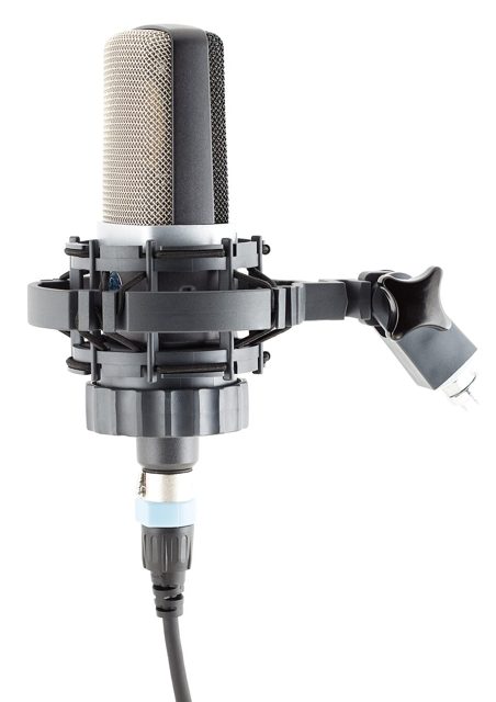 A studio microphone