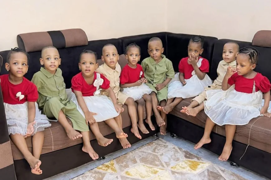 Parents of world's first surviving nonuplets share update and new photos as they turn 4